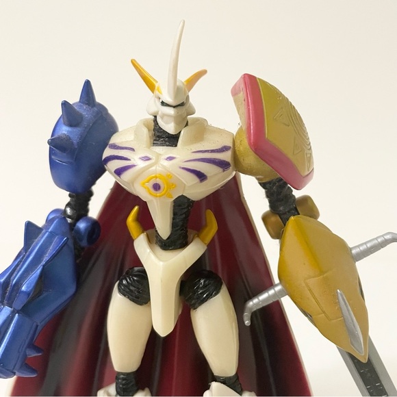 Digimon 2000 Omnimon Omegamon Bandai PVC Rubber Action Figure 6” Tall - Picture 2 of 16